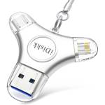 iDiskk 256 GB 3-in-1 TYPE-C Foto-Stick