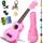 Ieco Sopran-Ukulele-Anfänger-Set