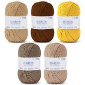 Iegrow Häkel- und Strickgarn
