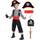 Ikali Kinder Piratenkostüm