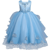 IMEKIS Kind Mädchen Brautjungfer Kleid Vergleich