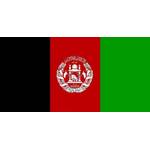 Import Afghanistan-Flagge