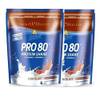 Inkospor Active Pro 80 Protein Shake 2er-Pack Schokolade
