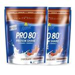 Inkospor Active Pro 80 Protein Shake 2er-Pack Schokolade