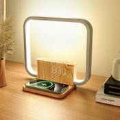Inssisain Nachttischlampe mit Ladefunktion