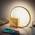 Inssisain Nachttischlampe mit Wecker
