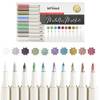 int!rend ultradünne Metallic Marker 10er-Set