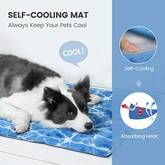 Kühlmatte Hund 2.0 zum Kühlen. Am besten von uns getestet lesen Sie die  Vorteile