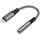 Cellworld iPhone Adapter Lightning auf 3,5 mm Nylon geflochtener Klinke