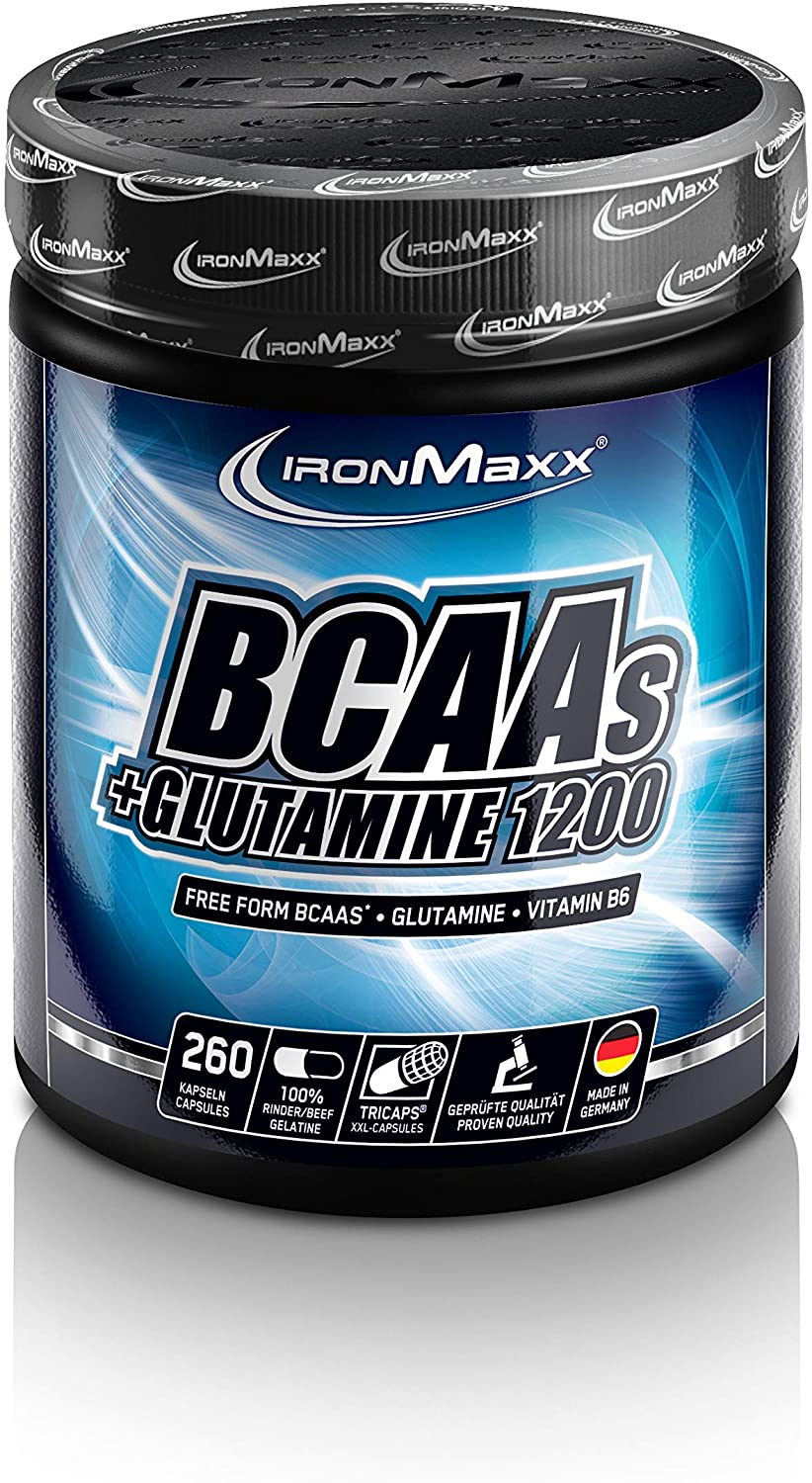 BCAA Kapseln Test Vergleich Top 13 Im September 2025 Ironmaxx Bcaas Glutamin 