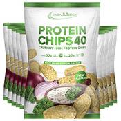 Ironmaxx Protein Chips 40 Sour Cream & Onion Vergleich