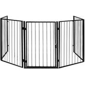 ISO TRADE Kaminschutz mit Tür