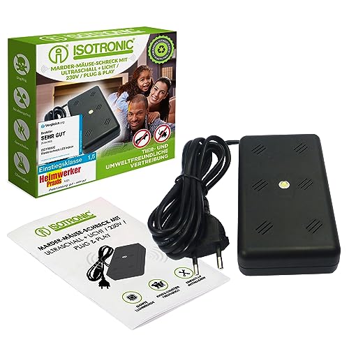ISOTRONIC Marderschreck & Tiervertreiber Hochvolt Tierabwehrgerät Für Das Auto E - Foto 10