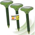 Isotronic Solar LED Maulwurfabwehr 3er Set