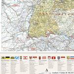 J.bauer politische Deutschlandkarte ‎B251-01