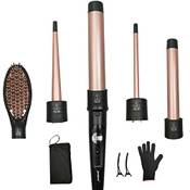 Janelove 5-in-1-Lockenstab mit Glättbürste Vergleich