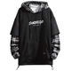 Japan Style Patchwork-Hoodies Test