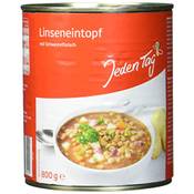 Jeden Tag Linseneintopf Vergleich