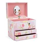 Jewelkeeper - Schmuckkästchen Ballerina und Rosen