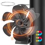 JossaColar Kaminventilator ‎CM-DE-BG506-A-FX Vergleich