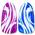 Joyin 2 Pack aufblasbare Bodyboards
