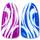 Joyin 2 Pack aufblasbare Bodyboards