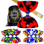 Juggle Dream Jester Diabolos + Holz Vergleich