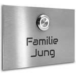 Jung Edelstahl Design LED-Glocke
