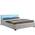 Juskys Lyon LED-Polsterbett