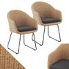 Juskys Rattan Korbsessel