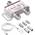 Justech 2-Fach Splitter