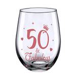 Juwnmant Weingläser zum 50. Geburtstag