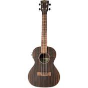Kala Gestreiftes Ebenholz Tenor-Ukulele mit EQ Vergleich