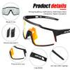 Kapvoe Photochromatic Self-Tinting Cycling Glasses