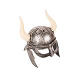 Karneval-Klamotten Wikinger-Helm mit Augenschutz