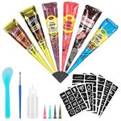Kastiny Temporäres Henna-Tattoo-Kit Vergleich