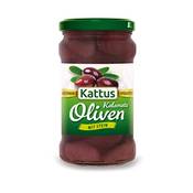 Kattus Kalamata Oliven schwarz mit Stein Vergleich
