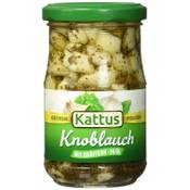 Kattus Knoblauch mit Kräutern in Öl Vergleich