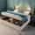 Kayan Doppelbett mit Leselicht