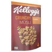 Kellogg's Crunchy Müsli Classic Vergleich