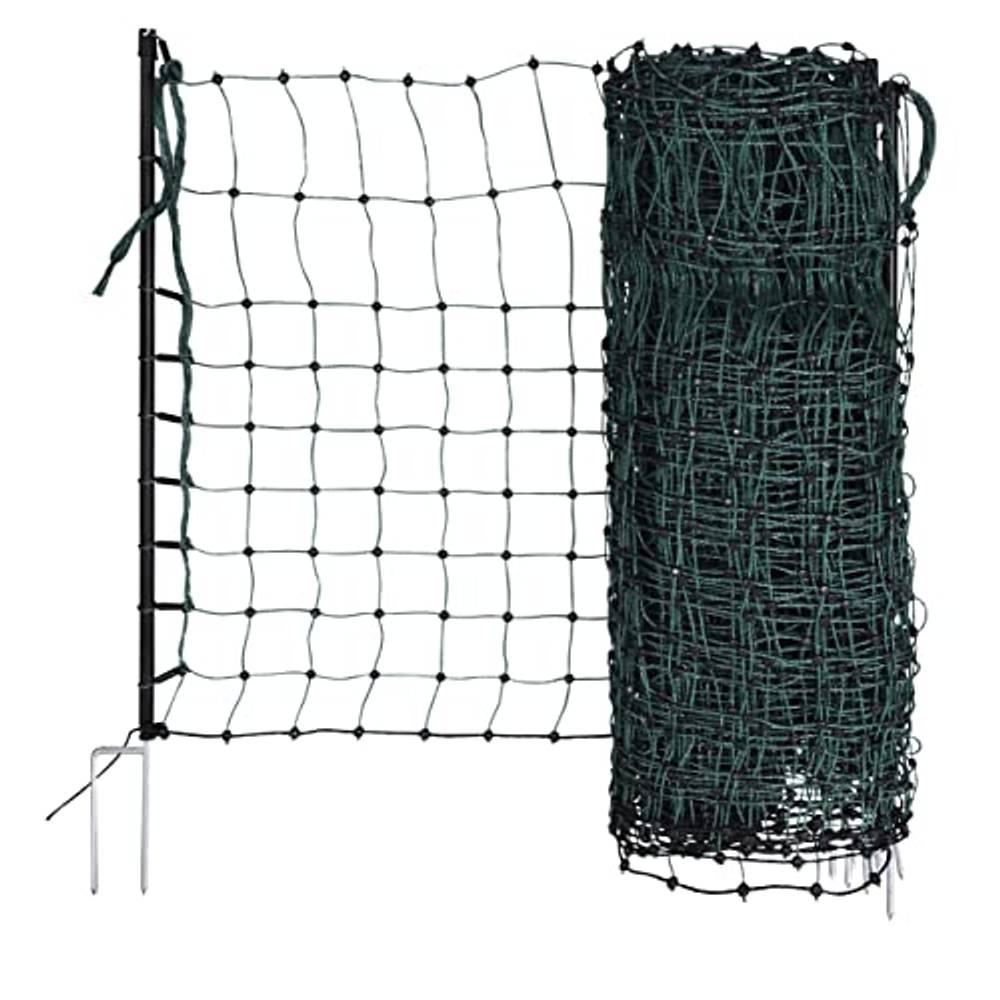 KERBL PET Recinto Da Campeggio Per Animali - Verde - 20 Metri X 80 Cm - Con Pali E Borsa