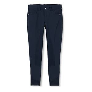 Pantaloni Da Equitazione Kerbl Techno Per Uomo - Rinforzati In ElastoSoft, Elasticizzati 4 Direzioni, Lavabili A 30°C