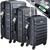 KESSER 3tlg. Hartschalen-Kofferset