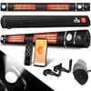 Kesser Infrarotheizung 3000W LED WIFI