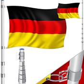 Kesser Teleskop-Fahnenmast
