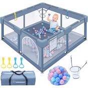 Kidsbuddy ‎Laufstall Baby-XXL Vergleich