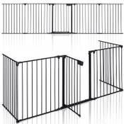 KIDUKU® Kaminschutzgitter Metall 305 cm