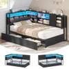 Kimenich Schlafsofa mit LED-Beleuchtung und Ladestation