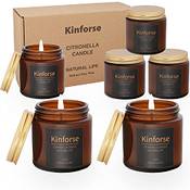 Kinforse Citronella-Duftkerzen