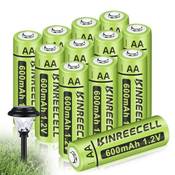 Kinreecell  Wiederaufladbare AA-Batterien Vergleich